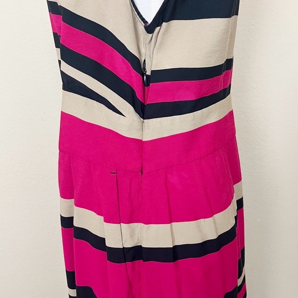L.K. Bennett Martha Multi Color Sleeveless Dress - Picture 7 of 13